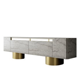 Hanah Home Bohem - Travertino, Gold